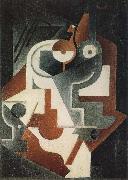 Single small round table Juan Gris